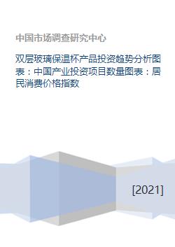 雙層玻璃保溫杯產品投資趨勢分析圖表 中國產業投資項目數量圖表 居民消費價格指數